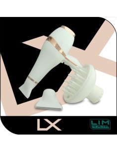 Secador Mano Iónico Luxury 2200w + difusor  Blanco 2