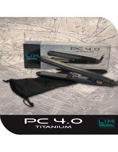 Plancha 4.0 Titanium Negra, 5 temperaturas