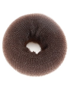 Relleno de moño redondo 110x40 castaño