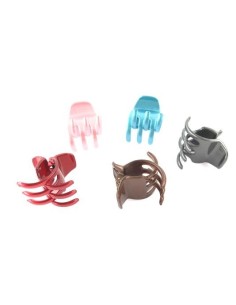 Pack de 5  pinzas colores de concha francesa