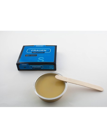 Cazoleta de cera depilatoria.