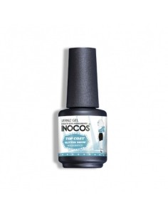 Top Coat Glitter show_  Plata Holografico 15ml