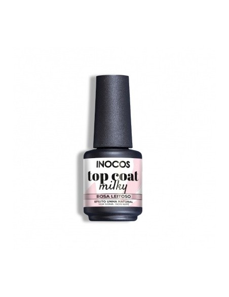 Top Coat Milky_Top Coat Rosa Lechoso 15ml