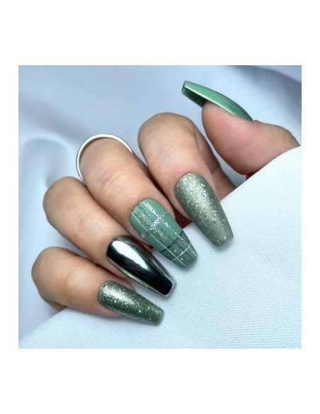 Glitter Po Efeito 2 in 1- Magia Plata 3gr