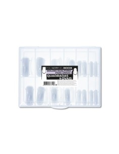 Tips Moldes  Uñas Cuadradas 300un 2