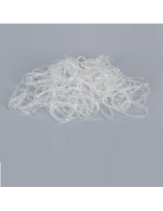 Gomitas elásticas transparentes 300ud