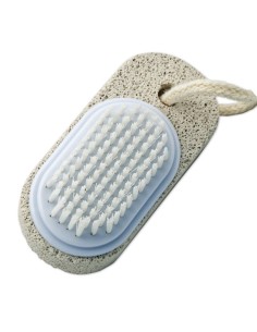 Piedra pomez con cepillo