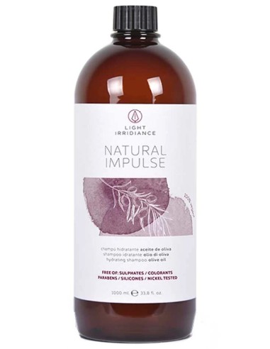 Champú aceite oliva Natural Impulse Irridiance 1000ml