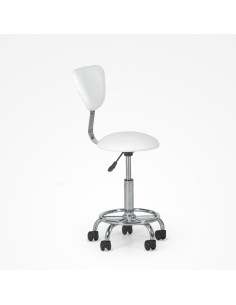 Taburete Hedda Blanco