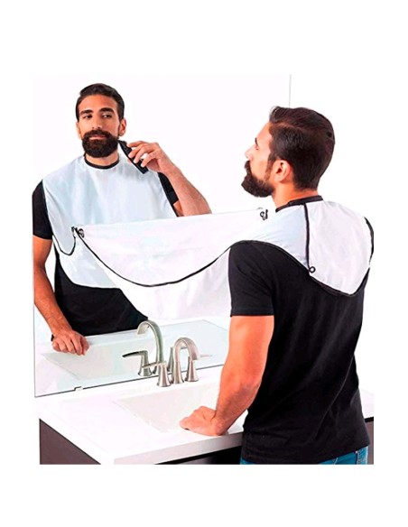 Capa corte recoge pelos barba AG