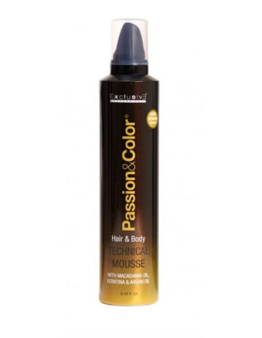 Mousse Technical Passion&Color 250ml.