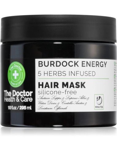 Mascarilla Bardana + 5 Hierbas 295ml.