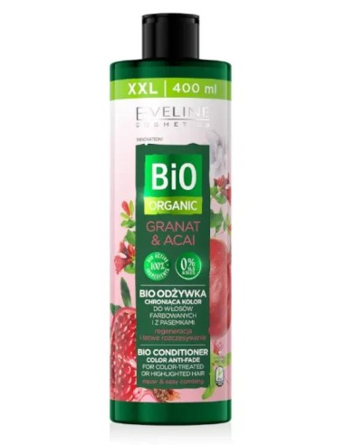 Acondicionador Bio Organic Granada y Acai 400ml.