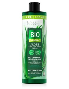 Acondicionador Bio Organic Aloe Anti caida 400ml.