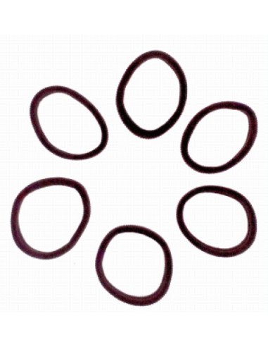 Goma Acrilica Grande Marron Chocolate