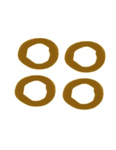 Goma Acrilica Grande Marron Chocolate