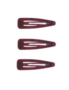 Clip Marron Chocolate 7cm