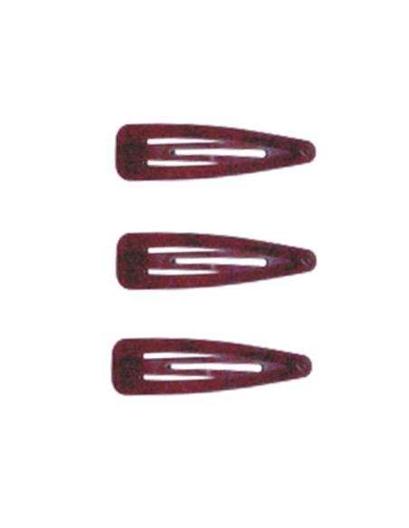 Clip Marron Chocolate 7cm