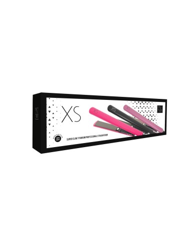 Plancha XS My Hair Rosa Metal 100%Titanio 140-220º 26x120mm.