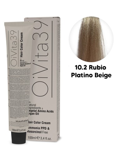 Tinte Oi Vita39 S/A Rubiio Platino Beige 10/2- 100ml