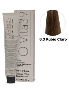 Tinte Oi Vita39 S/A Rubio Claro 8/0- 100ml