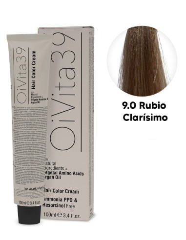 Tinte Oi Vita39 S/A Rubio Clarisimo 9/0- 100ml