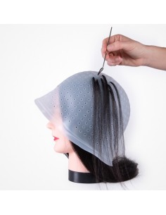 Gorro de mechas transparente silicona Perforado Bifull
