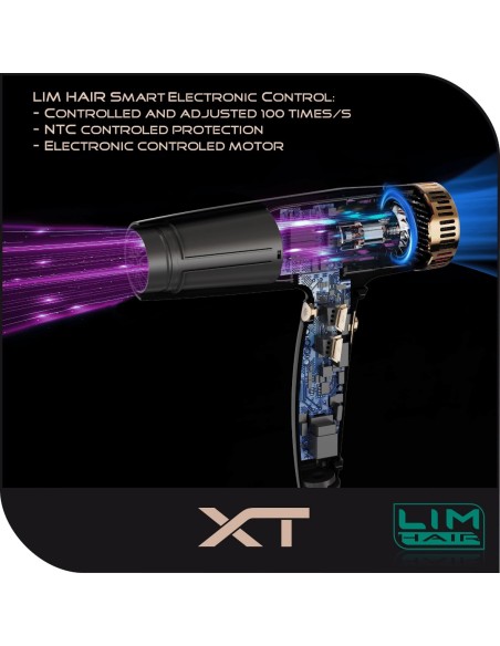 Secador XT  2400W Negro-Rose Gold
