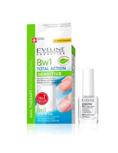 Esmalte Nail Therapy Total Action 8 en 1 Sensitive 12ml