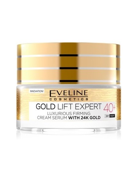 Crema serum facial dia y noche Gold 50ml