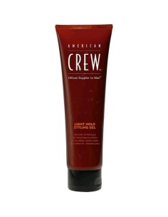 AMERICAN CREW LIGHT HOLD 250ml GEL fijacion suave & brillo