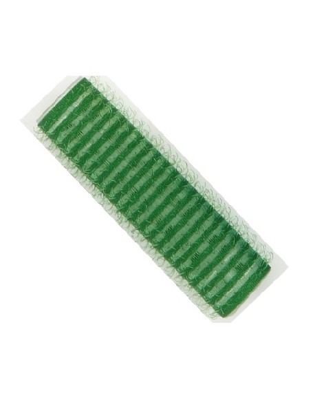 Rulos velcro verde 21mm 6ud