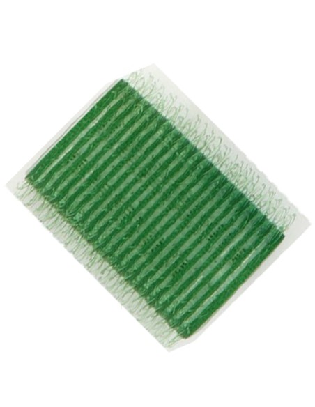 Rulos velcro verde 40mm 3ud