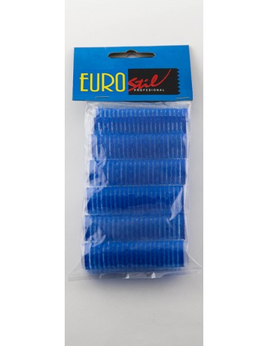 Rulos velcro Lila. 15mm. 6ud