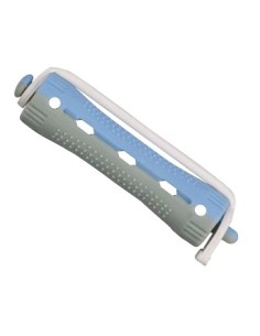 Bigudi Plastico Corto n 9  gris azul 