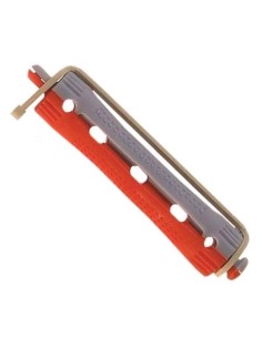 Bigudi Plastico Corto n 10  azul rojo