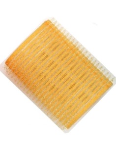 Rulos velcro amarillo 48mm 3ud