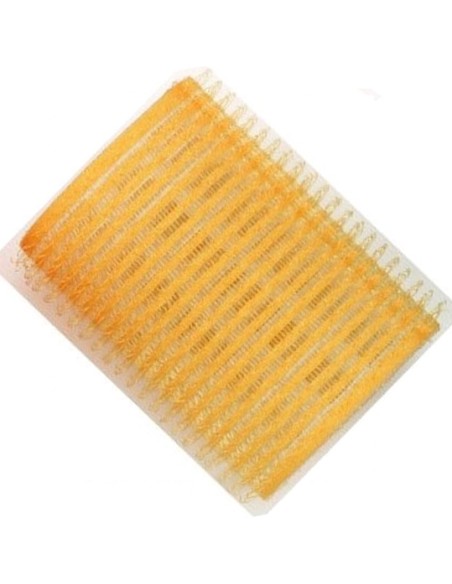 Rulos velcro amarillo 48mm 3ud