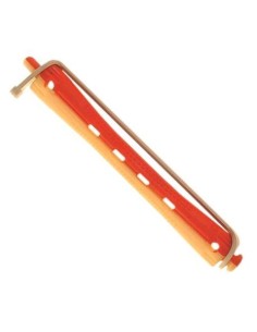 Bigudi Plastico Largo n 4  rojo amarillo