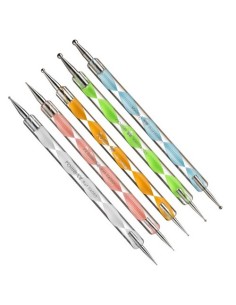 Punzon decoracion uñas (5ud).