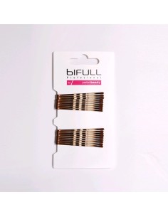 Horquilla Ondulada rubias 51mm.18ud