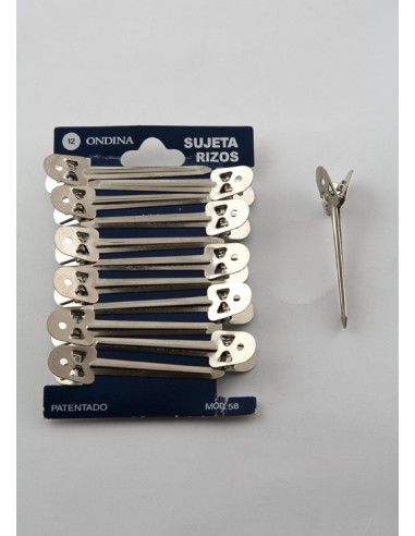 Pinza Metalica Mediana 12ud.