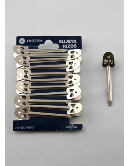 Pinza Metalica Mediana 12ud.