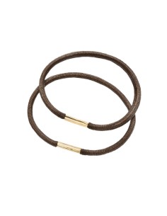 Goma coleta Pequeña marron.