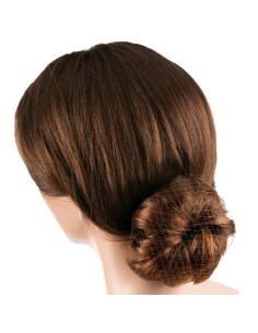 Red Invisible Nylon moño Castaño Claro