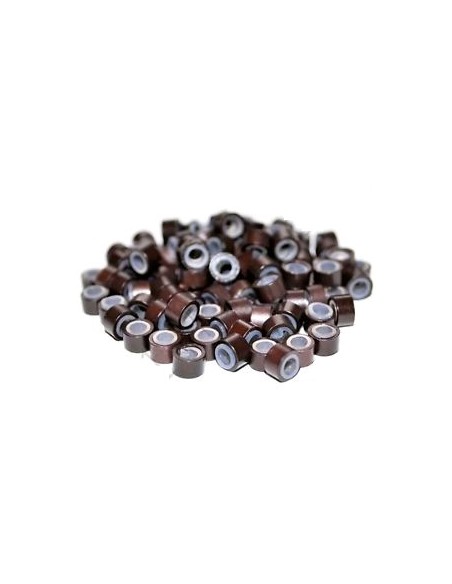 Anillas silicona marron Osc. 100 ud KX