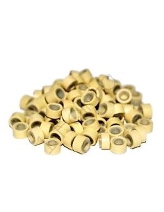 Anillas silicona rubio 100 ud KX 2