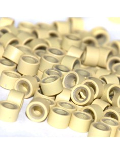 Anillas silicona rubio 100 ud KX