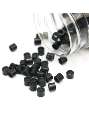 Anillas negra 100 ud. KX 4 mm