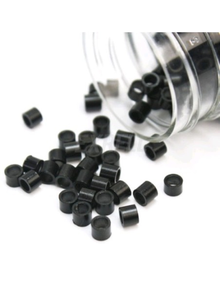 Anillas negra 100 ud. KX 4 mm